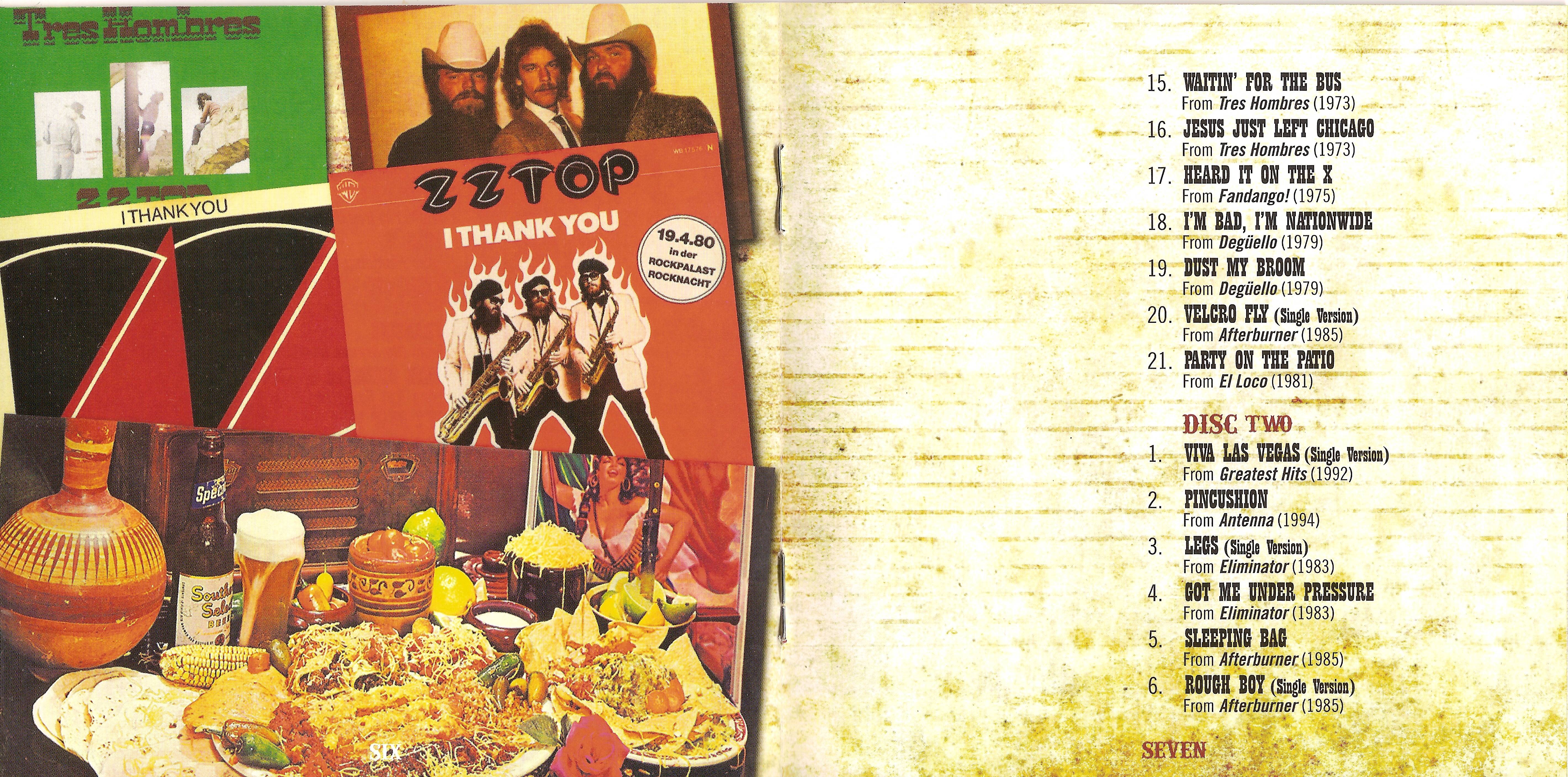 ZZ Top  The Very Baddest : Booklet03  us
